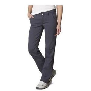 ✨PrAna Women's Halle Pant Bootcut Size 8 Coal Black Roll Up✨